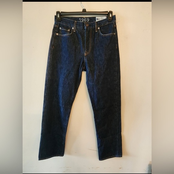 GAP Denim - Gap limited edition high rise straight jeans size 4 regular 100% cotton